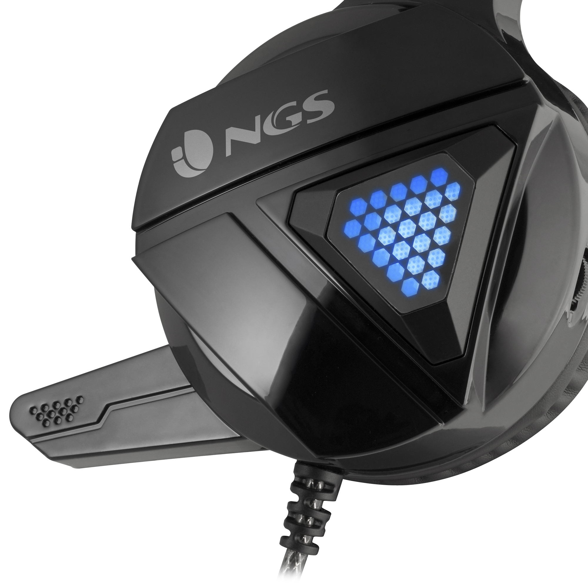 NGS GHX-500 headphones/headset Wired Head-band Gaming Black – image 5