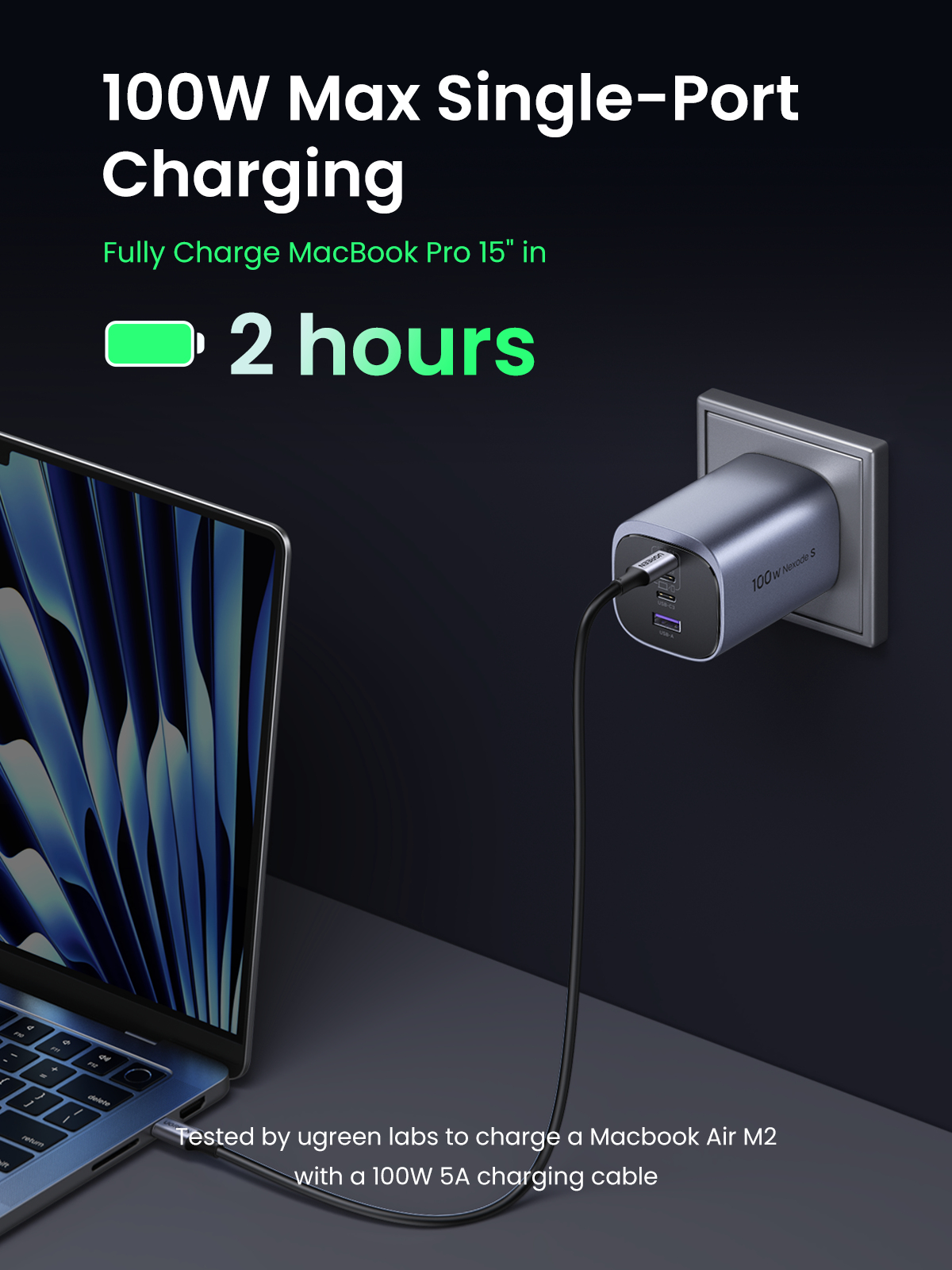 Ugreen NEXODE S 100W GAN CHARGER – image 6