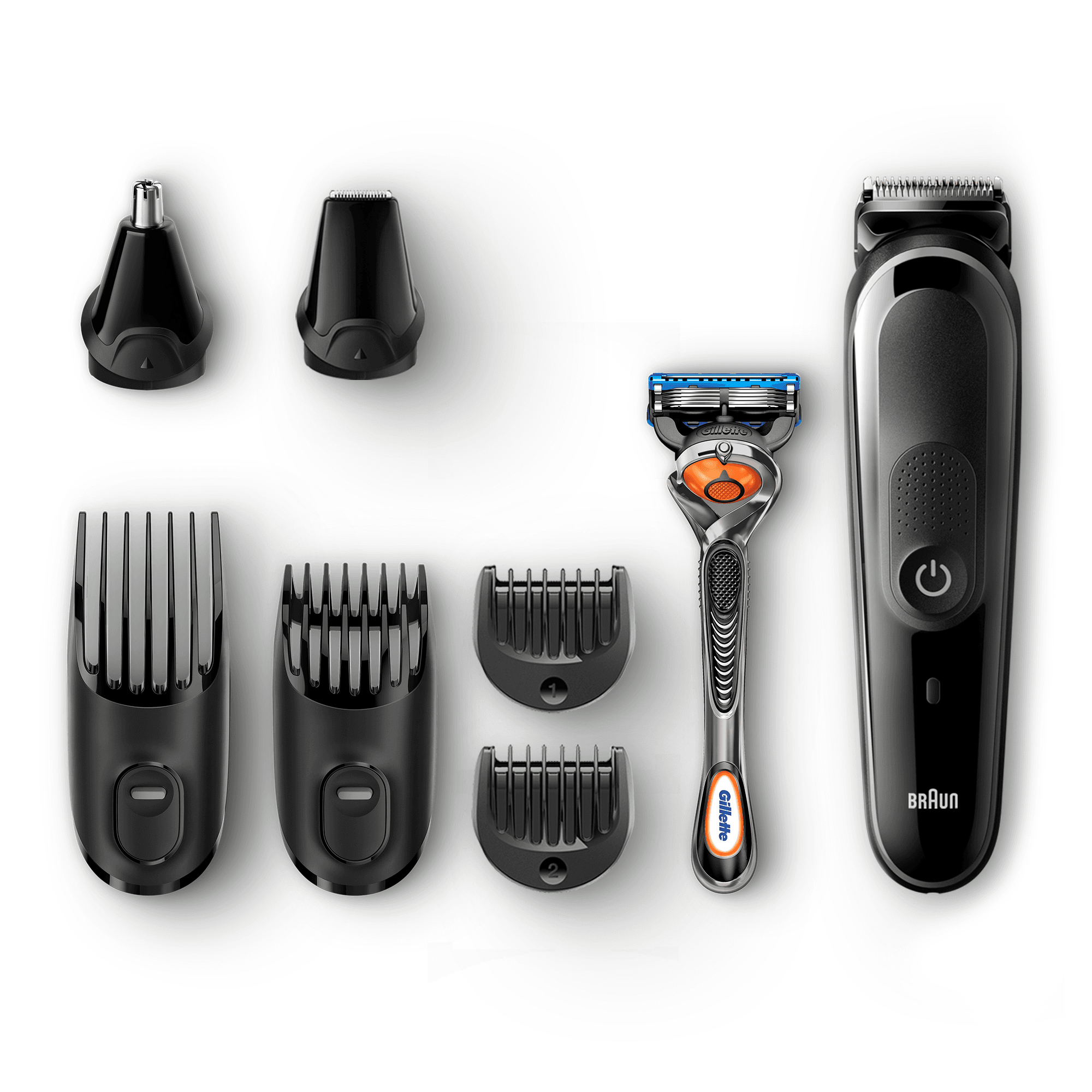 Braun Multigroomer 8-in-1 All-in-one trimmer MGK5060, Beard Trimmer & Hair Clipper, Detail Trimmer