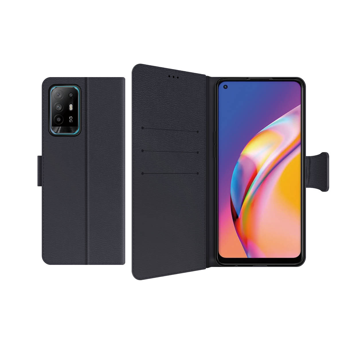 PanzerGlass® Flip cover Oppo A94 5G