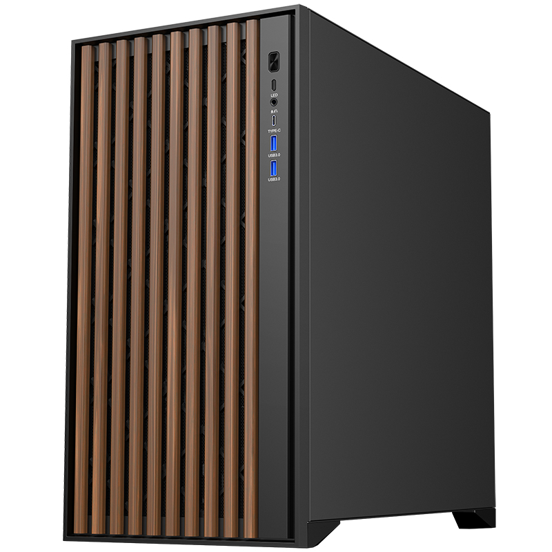itek WOODY Tower Black – image 4