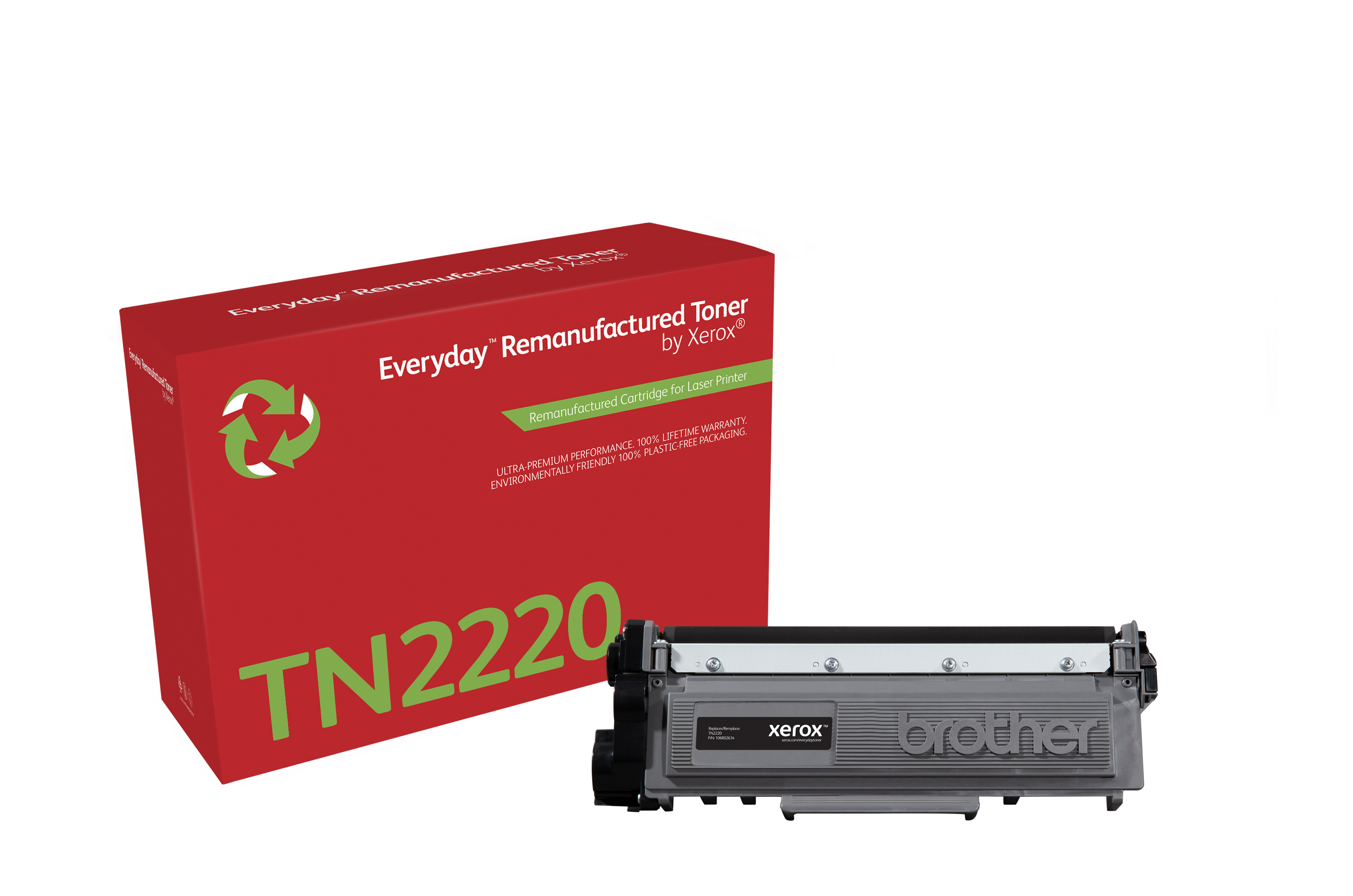 Xerox Brother HL-2275DW - Black - compatible - toner cartridge (alternative for: Brother TN2220) - for Brother DCP-7070DW, HL-2250DN, MFC-7360Ne, FAX-2840, 2940