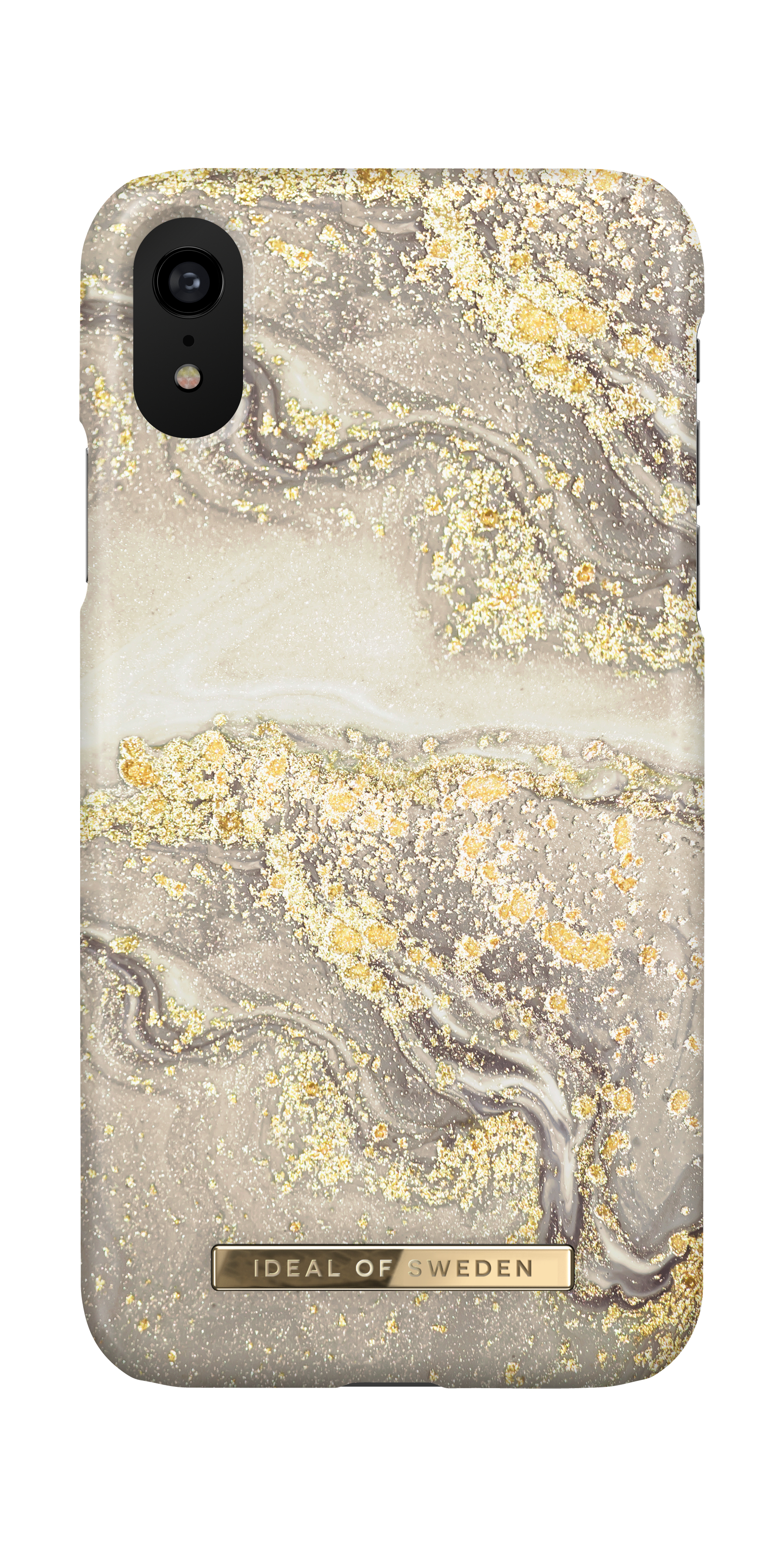 iDeal of Sweden Printed Case iPhone XR Sparkle Greige Marble – image 3