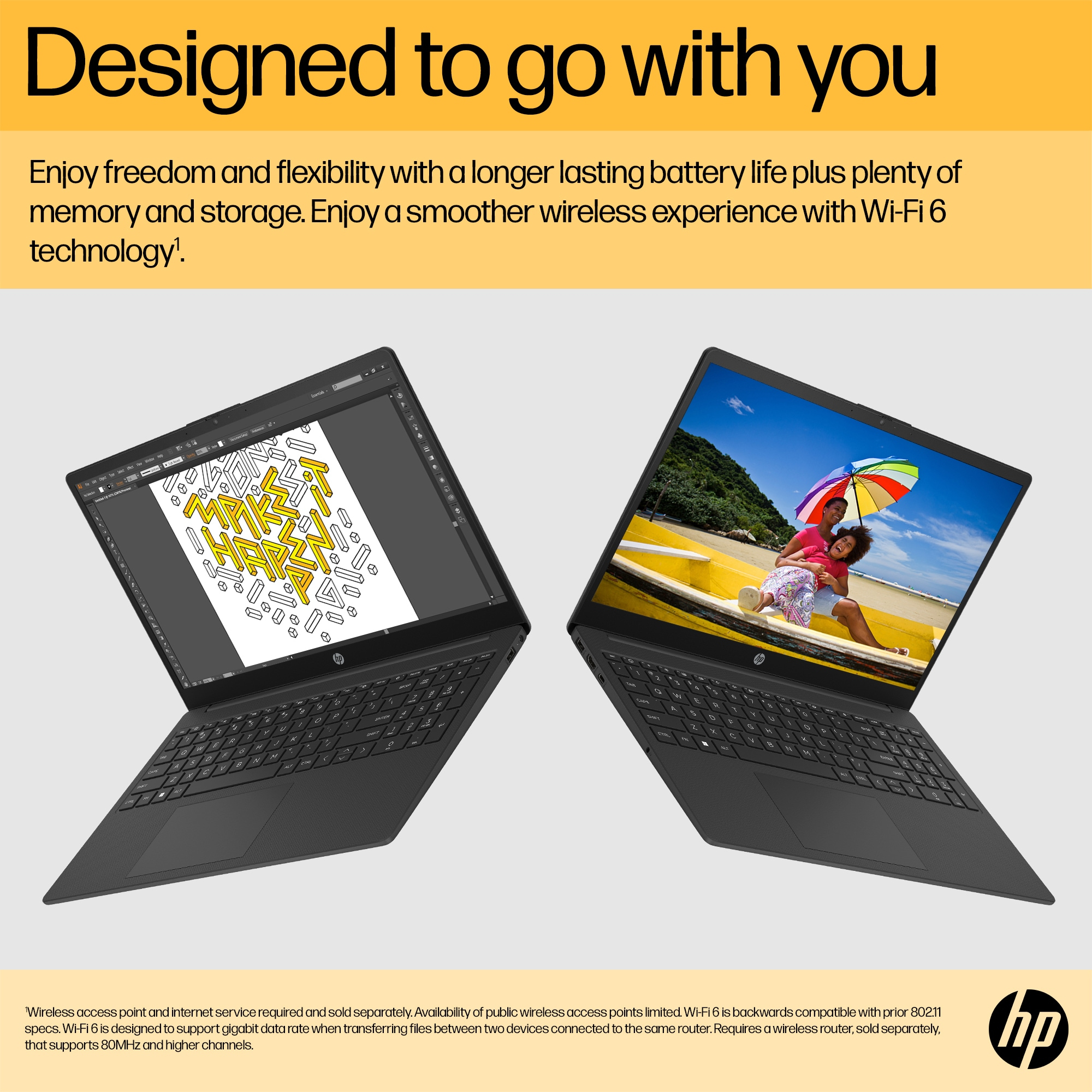 HP 15-fc0008na AMD Ryzen™ 5 7520U Laptop – image 7