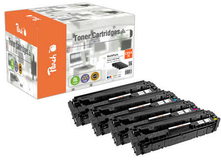 Peach PT1108 toner cartridge 4 pc(s) Compatible Black, Cyan, Magenta, Yellow