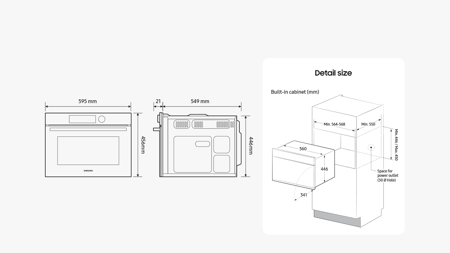 Samsung NQ5B4513GBS 50 L Stainless steel – image 5