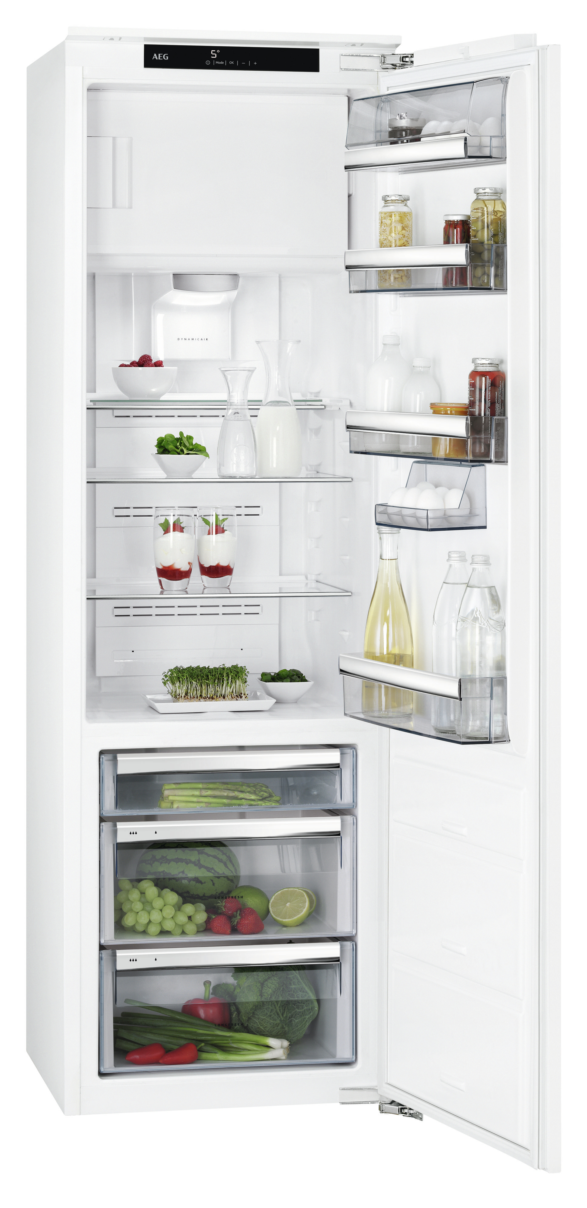 AEG SFE81826ZC combi-fridge Built-in – image 1