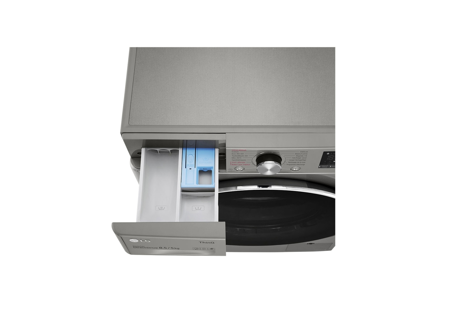 LG F852SV52IRS washer dryer Freestanding Front-load Stainless steel – image 7