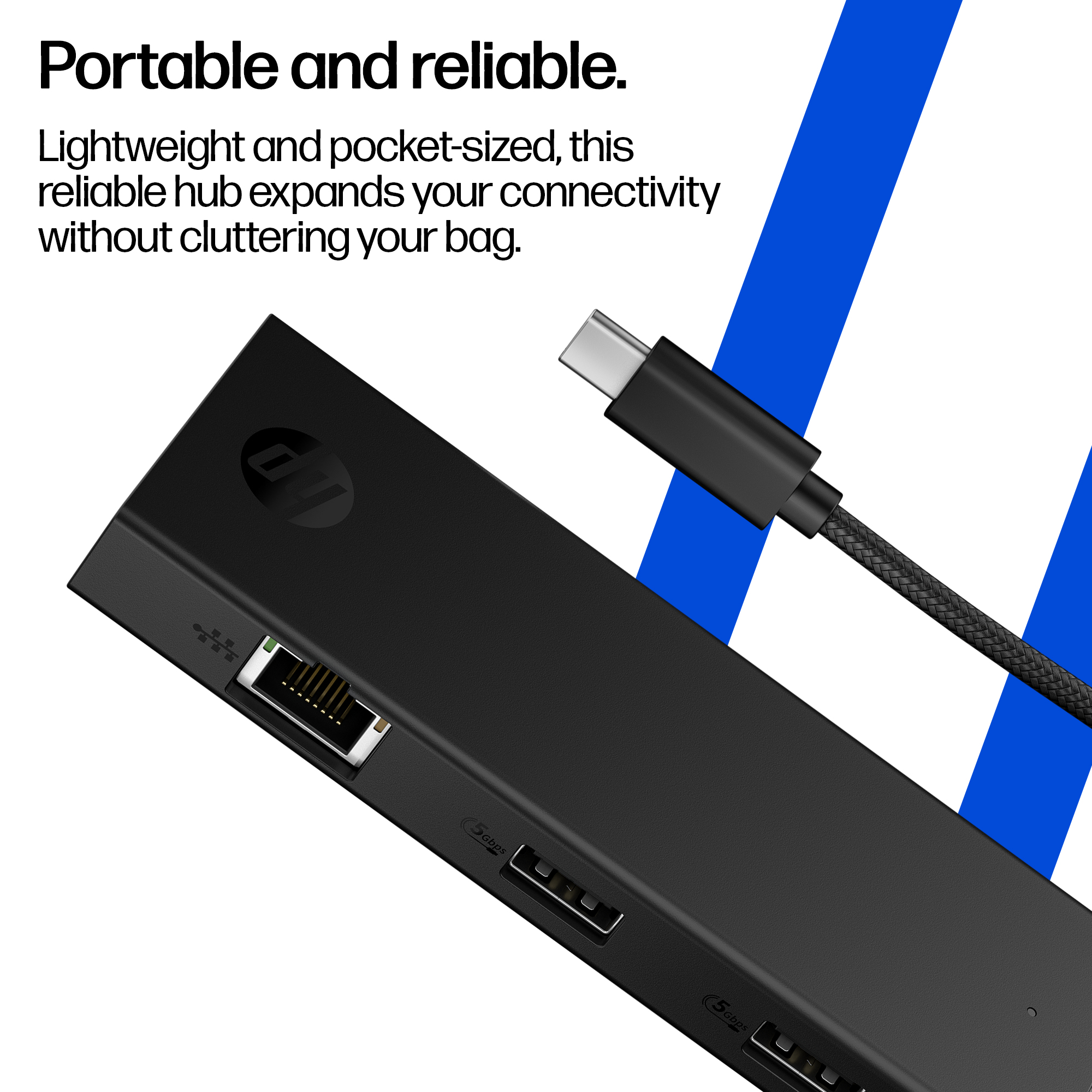 HP Portable USB-C Hub – image 3