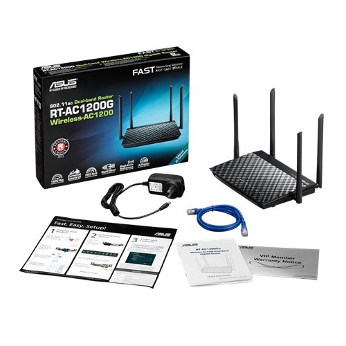 ASUS RT-AC1200G wireless router Gigabit Ethernet Dual-band (2.4 GHz – image 6