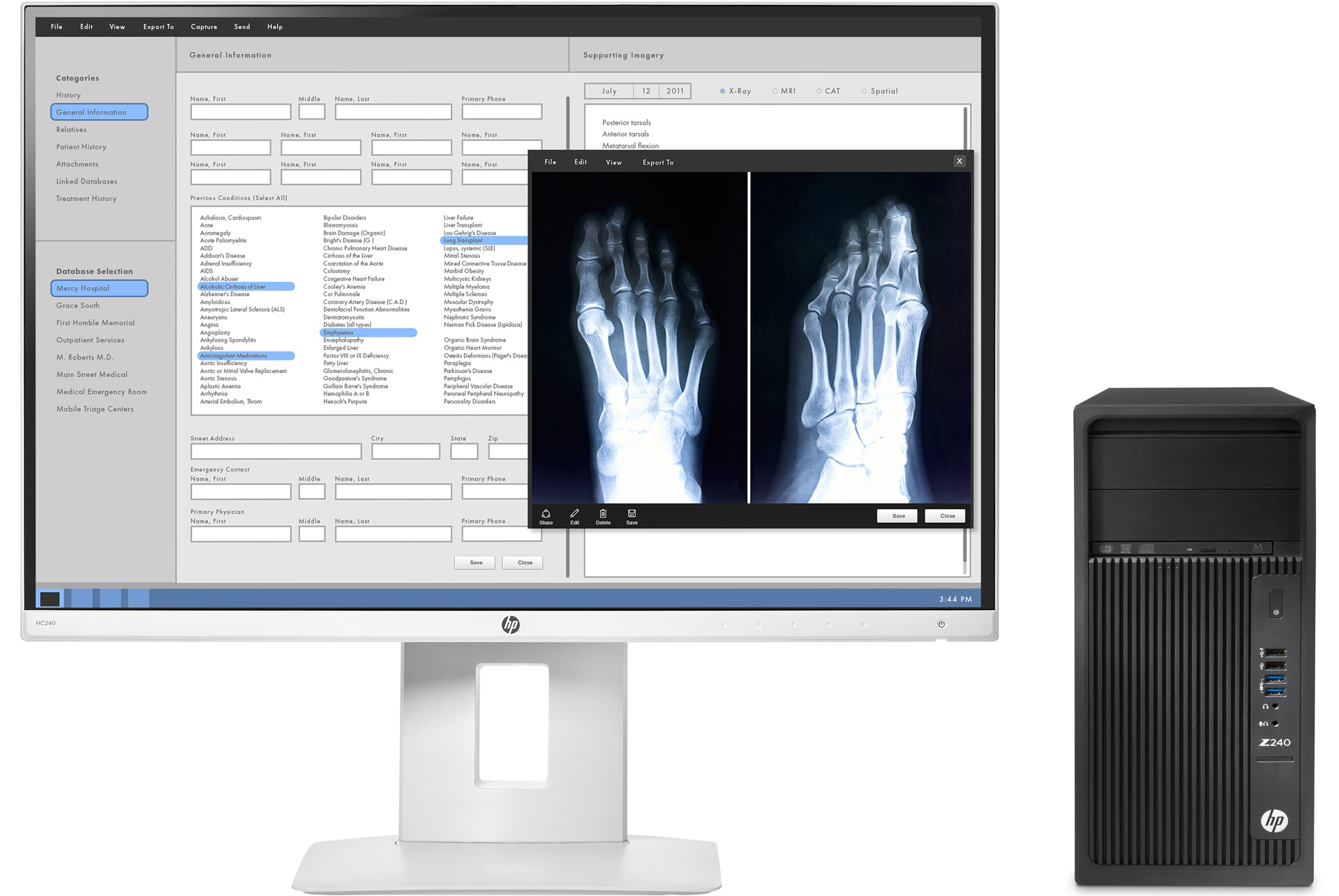 HP Z240 + HC240 – image 1