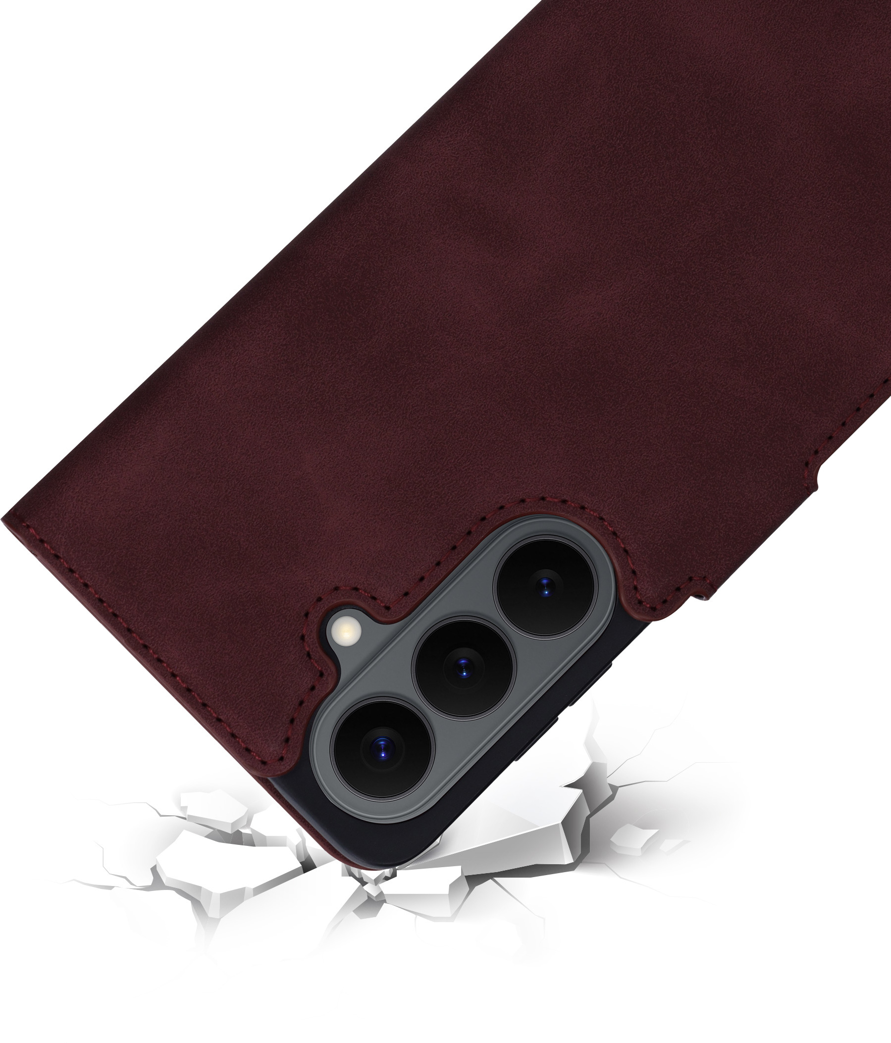 Mobiparts Classic Wallet Case Samsung Galaxy S26 Velvet Red (MagSafe Compatible) – image 2