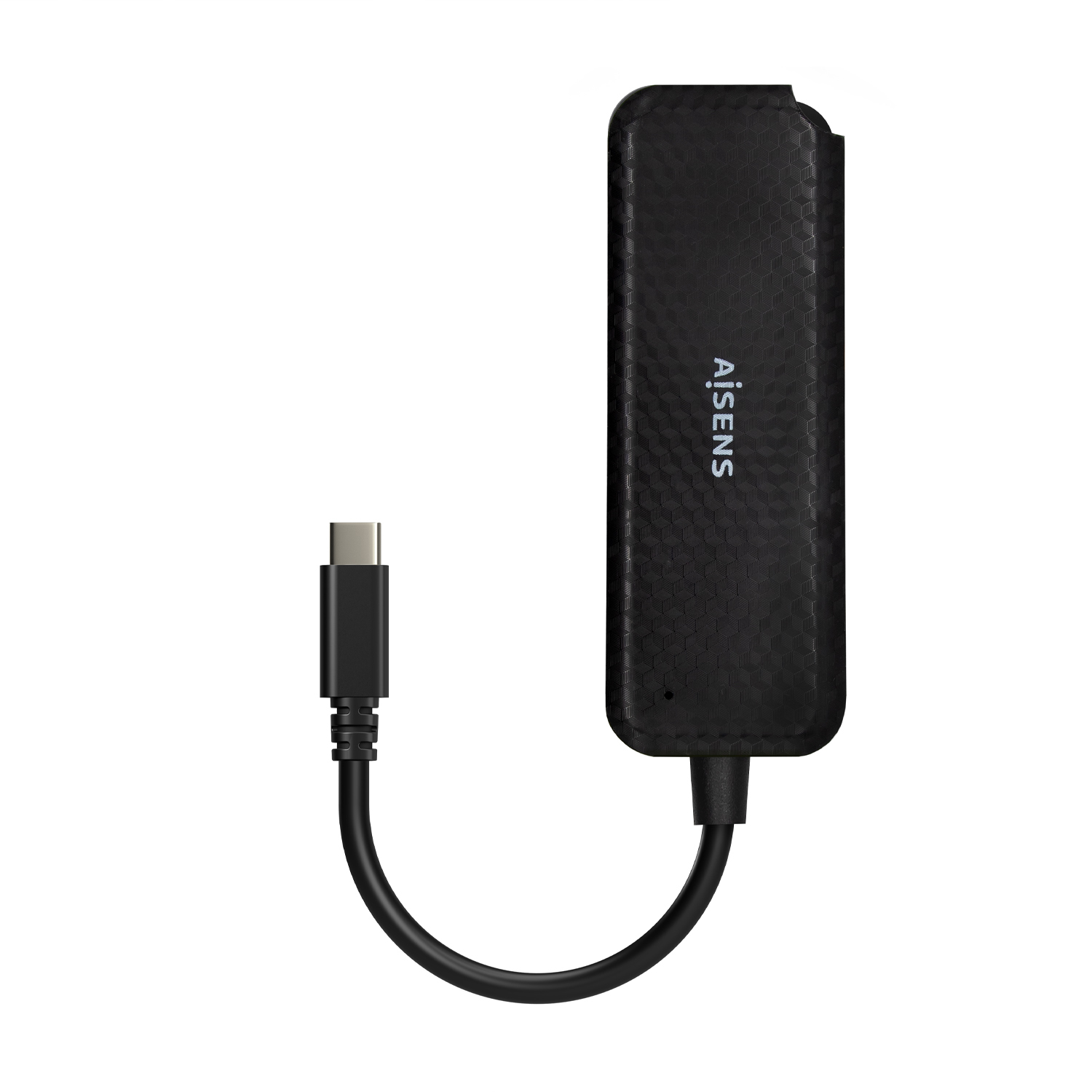 AISENS A109-0715 interface hub USB 3.2 Gen 1 (3.1 Gen 1) Type-C 5000 Mbit/s Black – image 2