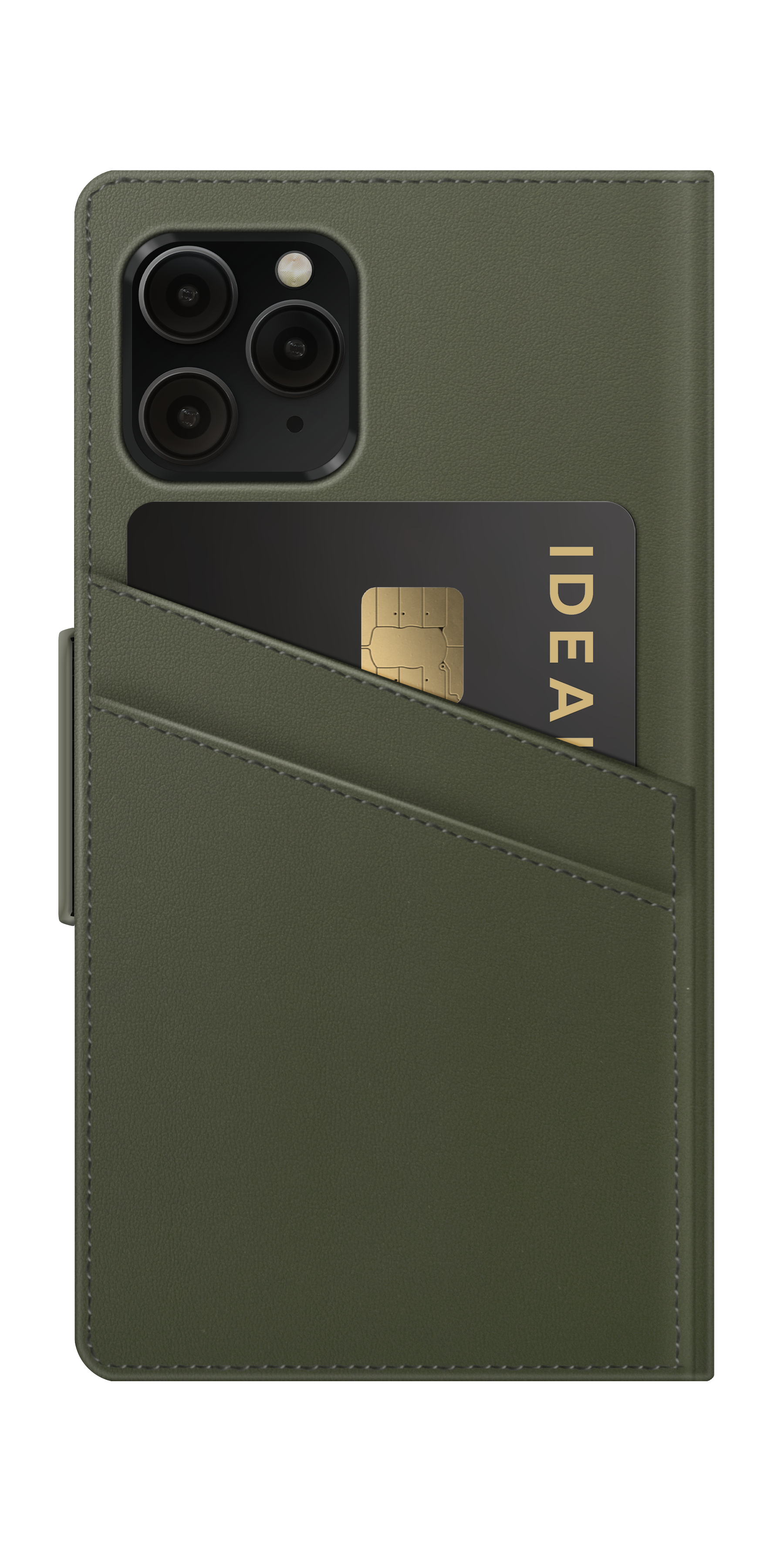 iDeal of Sweden Atelier Wallet iPhone 11P/XS/X Intense Khaki – image 6