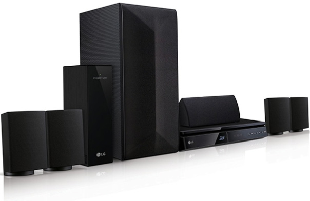 LG LHB625W home cinema system 5.1 channels