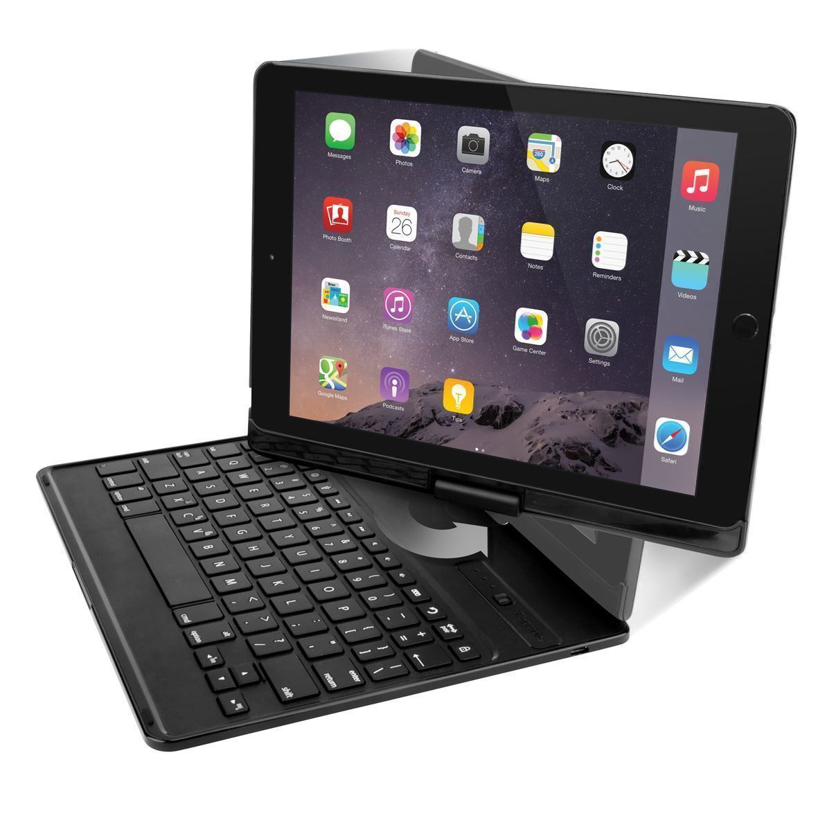 Targus VersaType Hard Shell Keyboard Case (Spanish Layout) for iPad Air 2 - Black – image 2