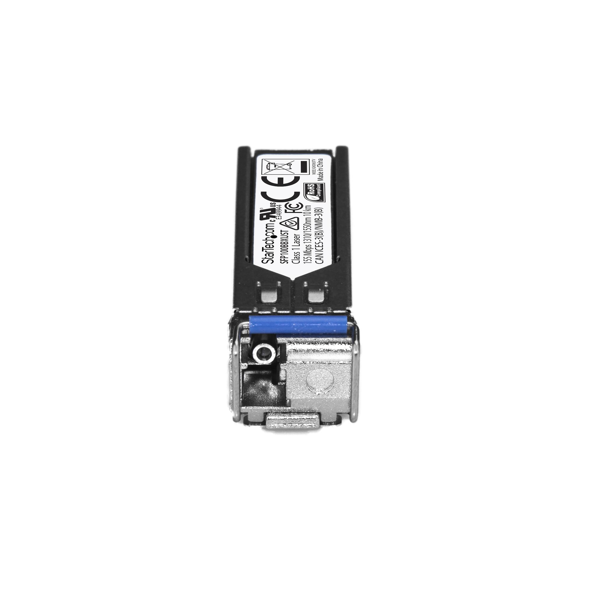 StarTech.com MSA Uncoded SFP Transceiver Module - 100BASE-BX - 100 MbE Ethernet BiDi Fiber (SMF) – image 2