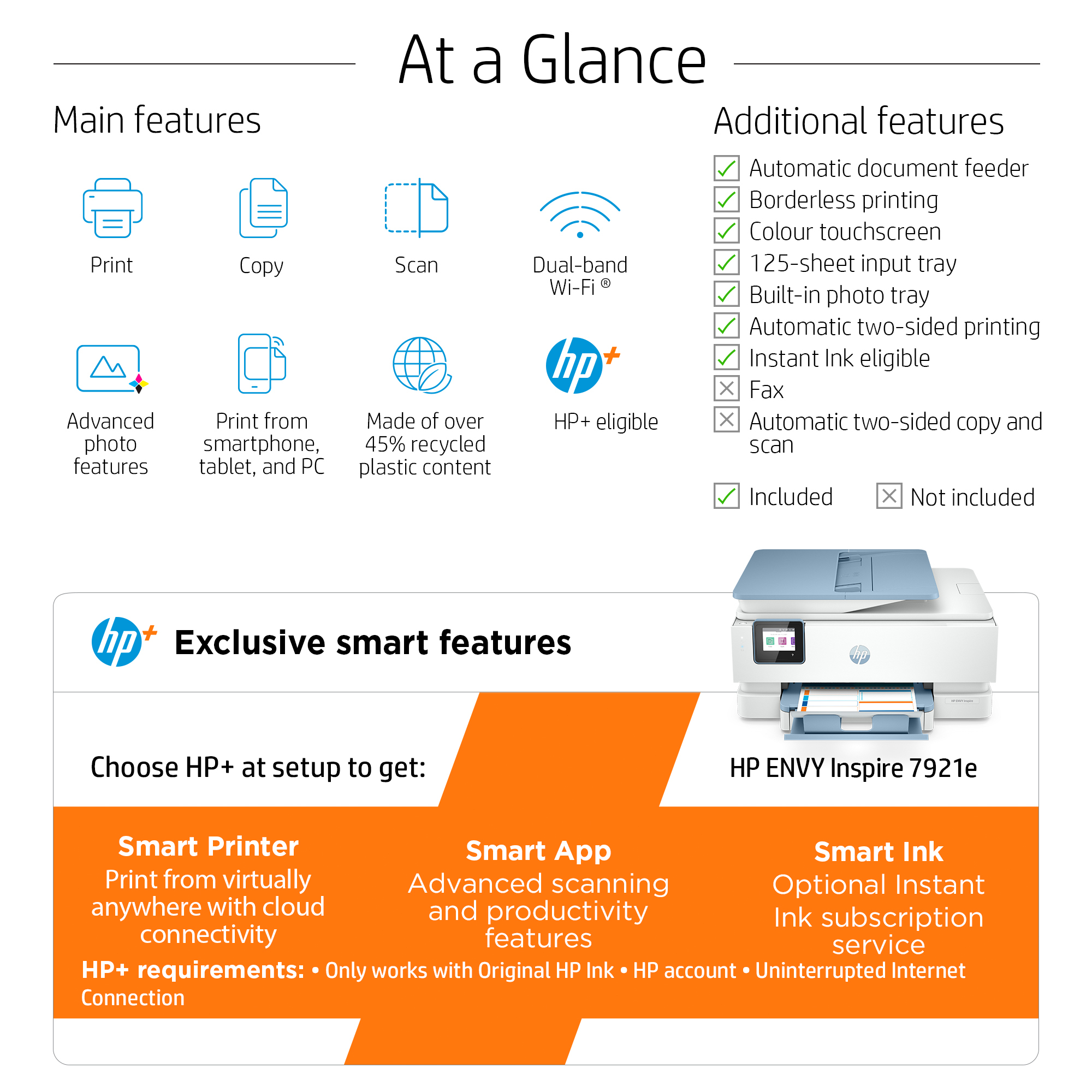 HP Envy Inspire 7921e AiO Printer – image 5