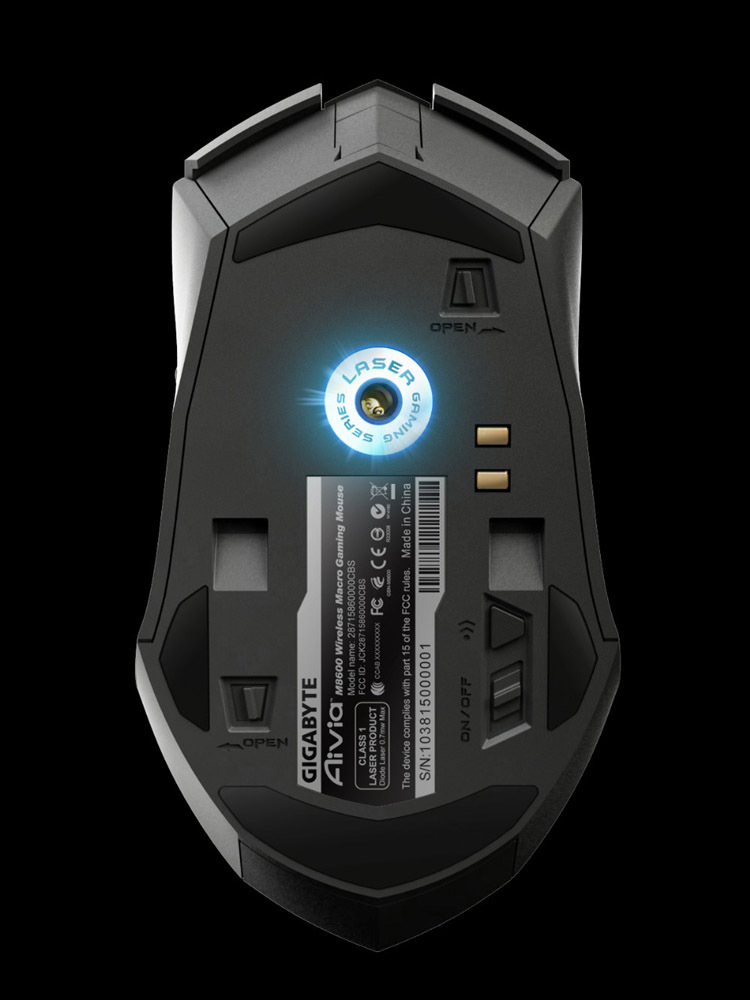GIGABYTE GM-M8600 mouse USB Type-A Laser 6500 DPI – image 2