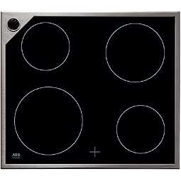 AEG 60000-M-M hob Black Built-in Ceramic hob 4 zone(s)