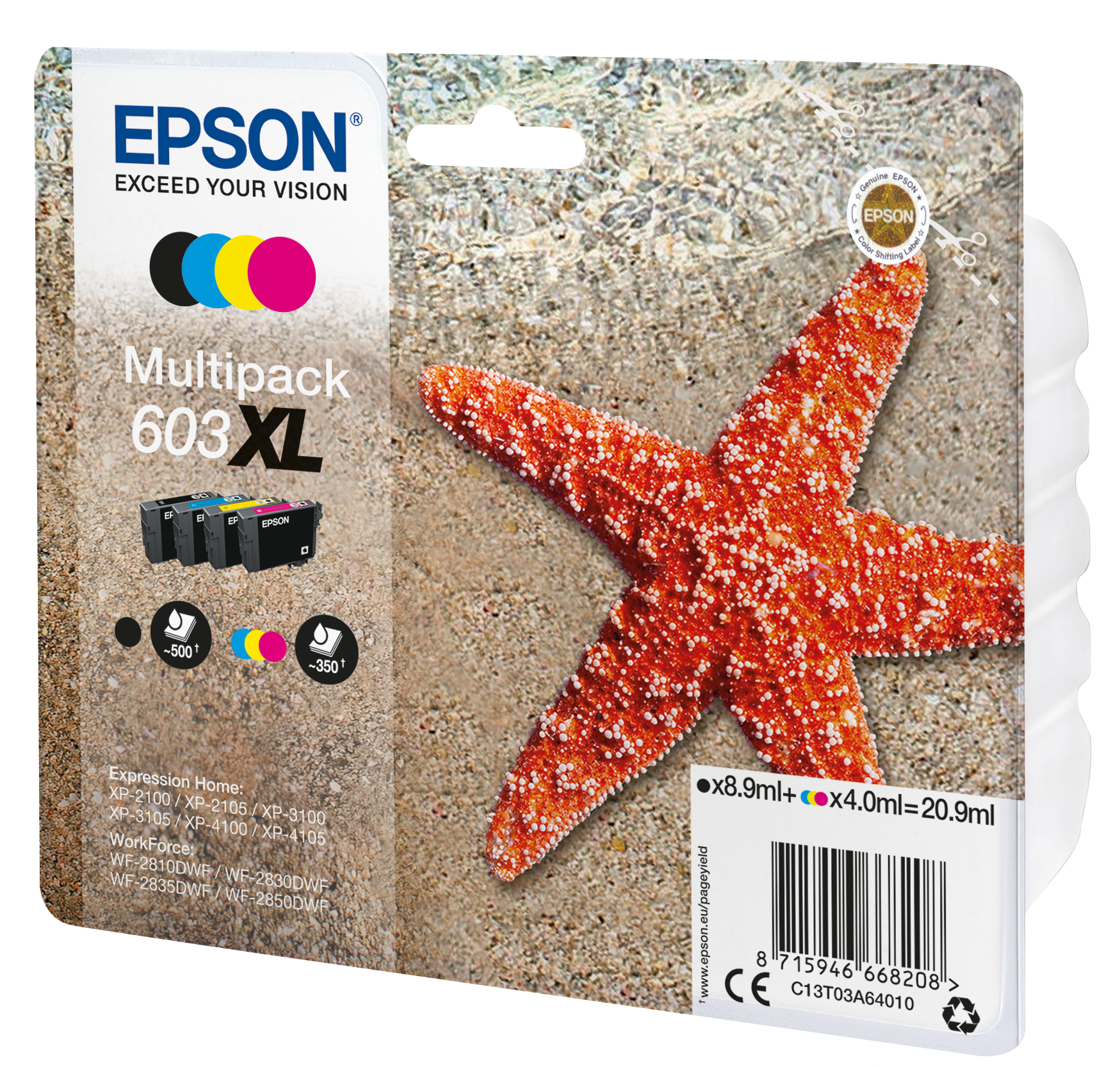 Epson Multipack 4-colours 603XL Ink – image 7