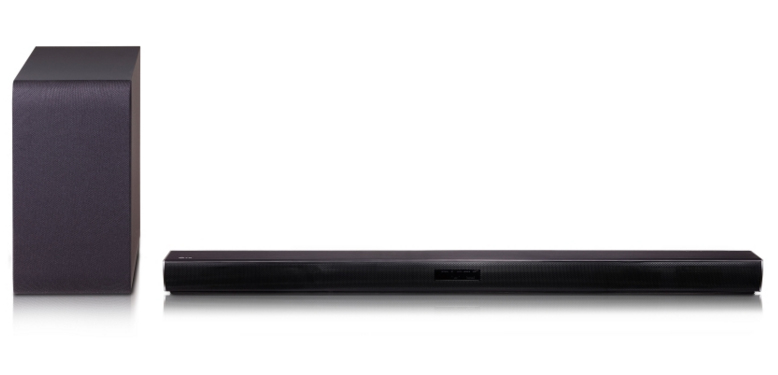 LG SH4 soundbar speaker Black 2.1 channels