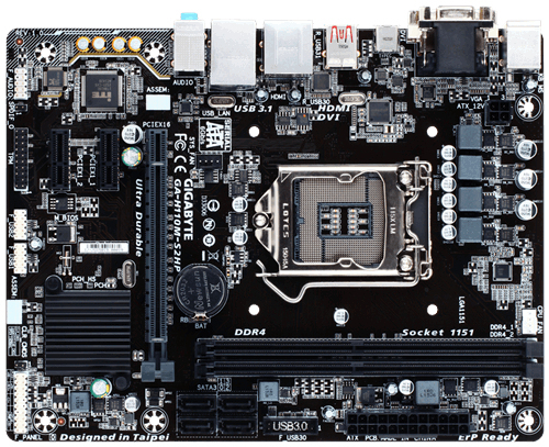 GIGABYTE GA-H110M-S2HP – image 1