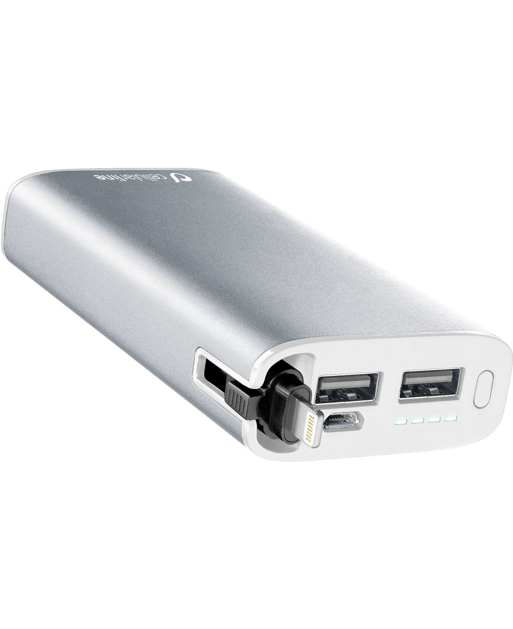 Cellularline Powerbank 6700 Unique Design - Lightning Apple