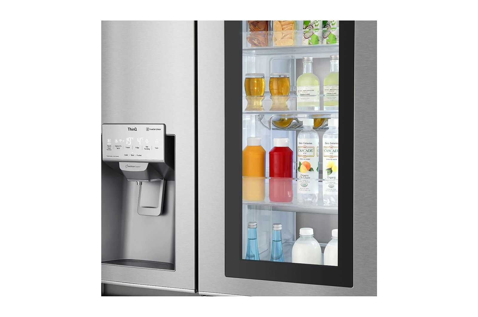 LG GSX971NEAE side-by-side refrigerator Freestanding – image 6