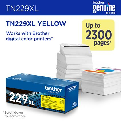 Brother TN-229XLY toner cartridge 1 pc(s) Original Yellow – image 2