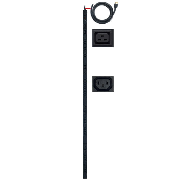 CyberPower PDU30BVHVT38F power distribution unit (PDU) 38 AC outlet(s) 0U Black – image 2