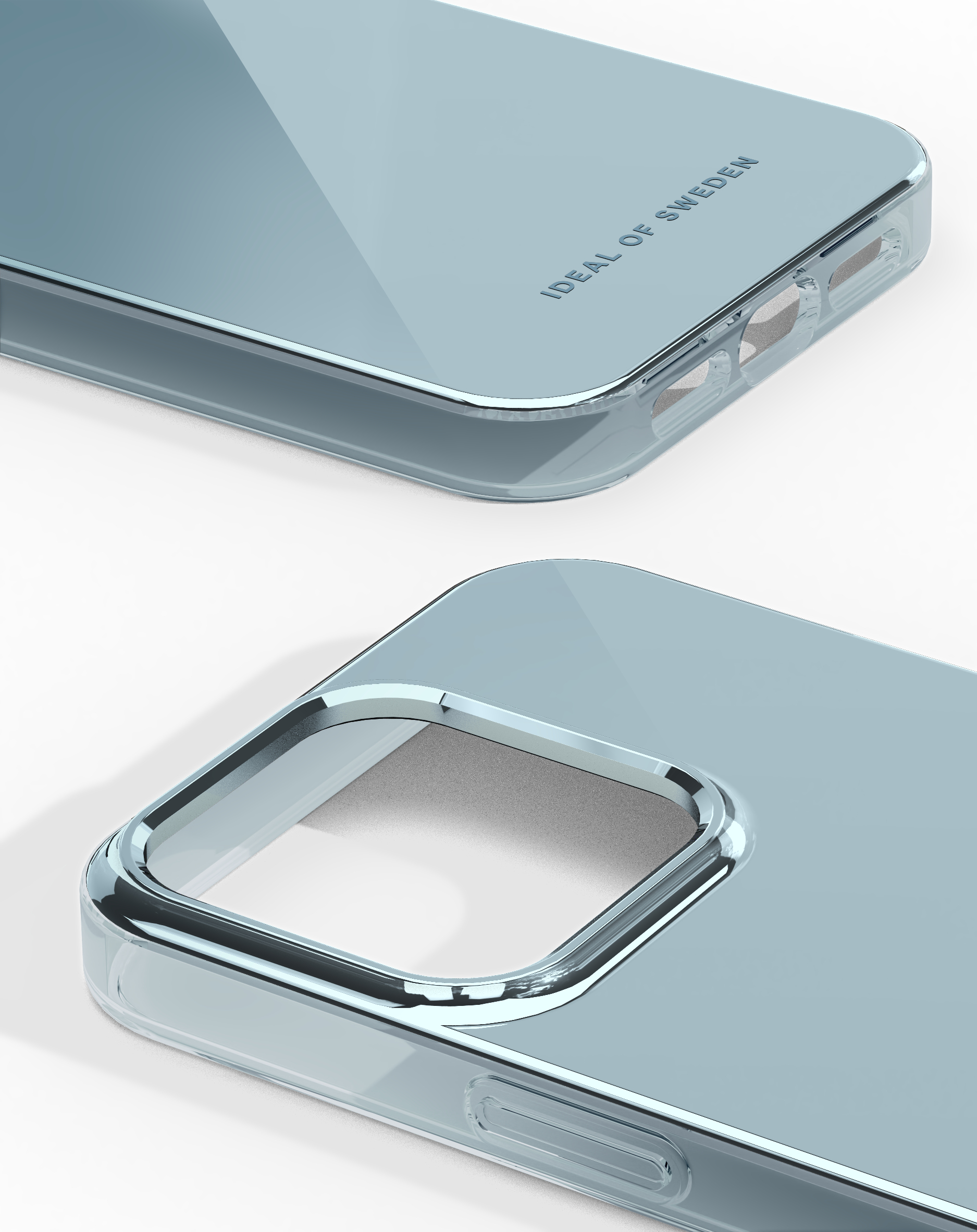 iDeal of Sweden Mirror Case iPhone 15 Pro Mirror Sky Blue – image 3