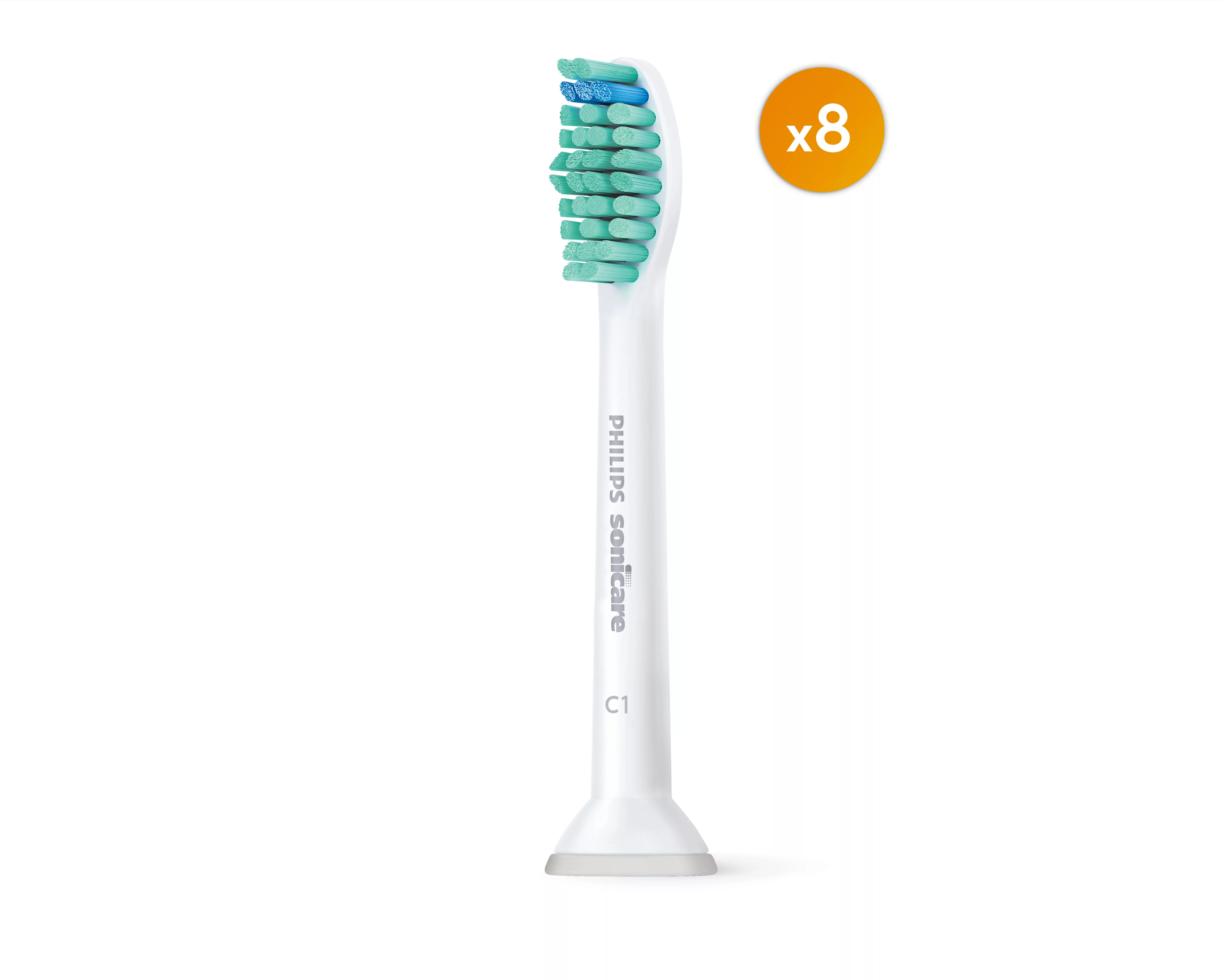 ProResults HX6018/07 8x C1 Bürstenköpfe für Schallzahnbürste
