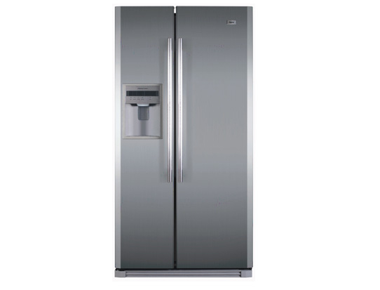 Haier HRF-663ISB2 side-by-side refrigerator Freestanding