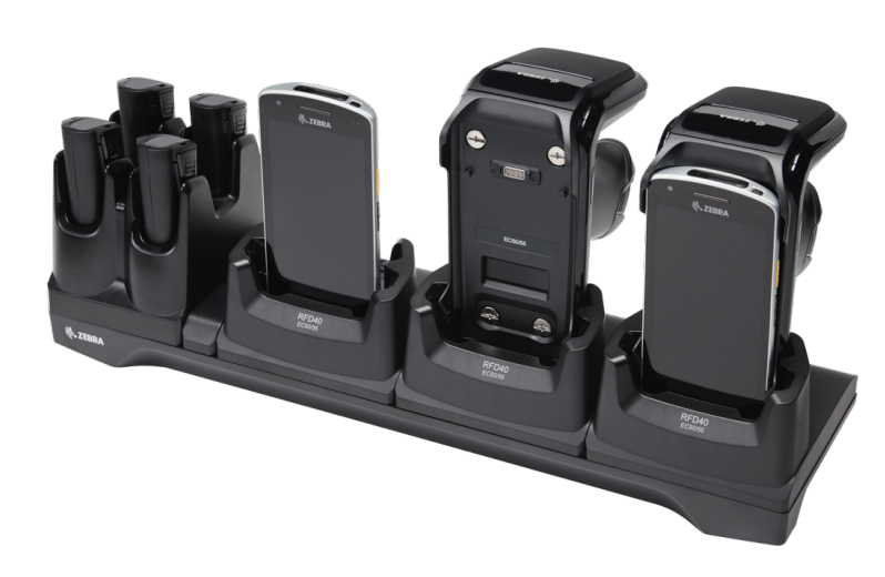 Zebra CRD3S4TRFD40EC5XCHG1 mobile device charger Mobile computer, RFID reader Black AC Indoor