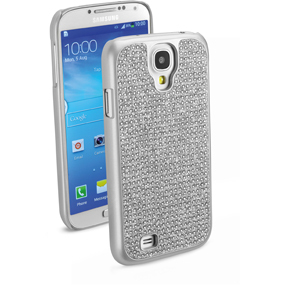 Cellularline BLINGCGALAXYS4SIL mobile phone case Cover Silver