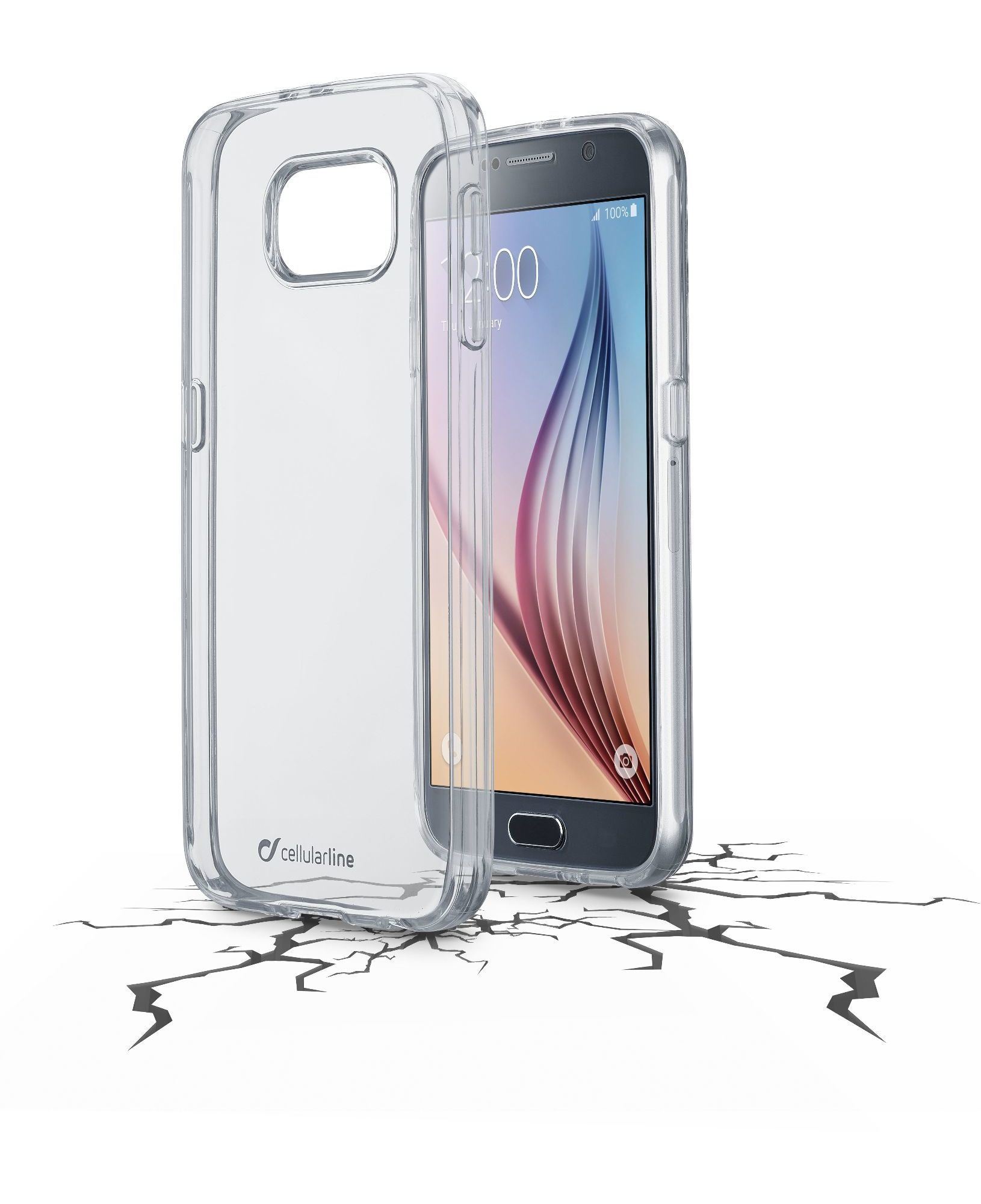 Cellularline Clear Duo - Galaxy S6