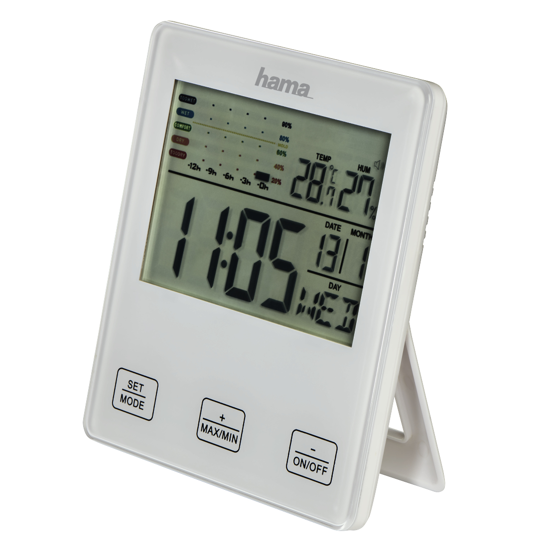 Hama TH-10 White Digital Battery