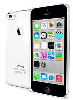 Celly CRYSTAL360 mobile phone case Cover White
