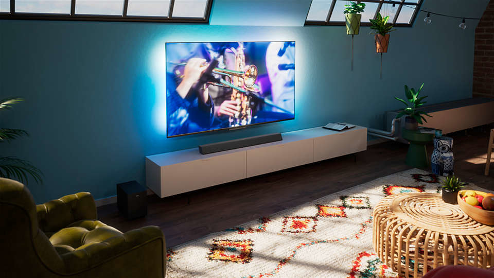 Philips TAB5308/10 soundbar speaker Grey 2.1 channels – image 9