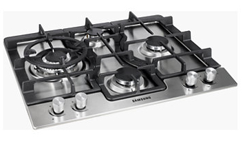 Samsung GN642JDXD hob Black, Stainless steel Built-in Gas 4 zone(s) – image 2