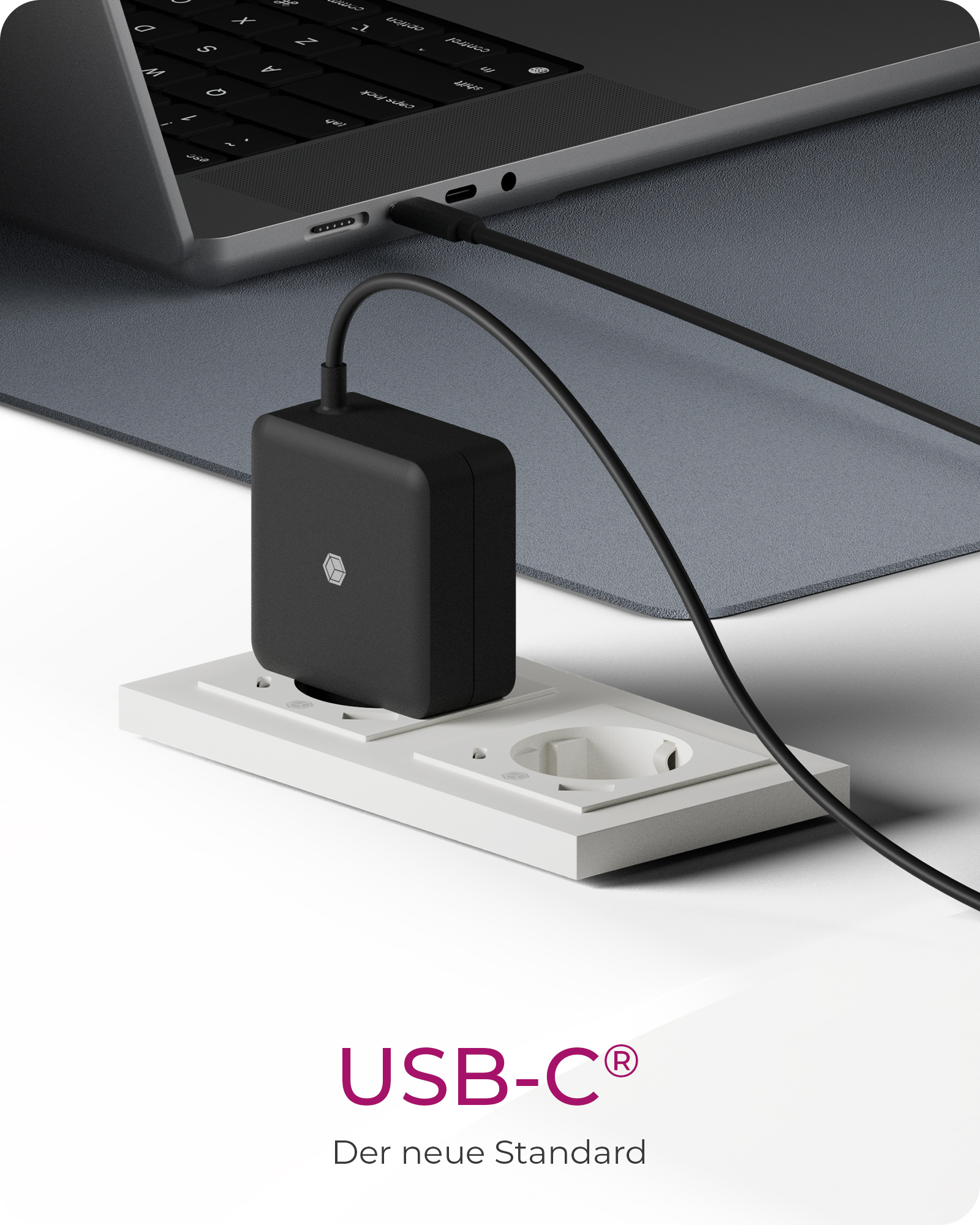 ICY BOX IB-PS111-PD Universal Schwarz AC Drinnen