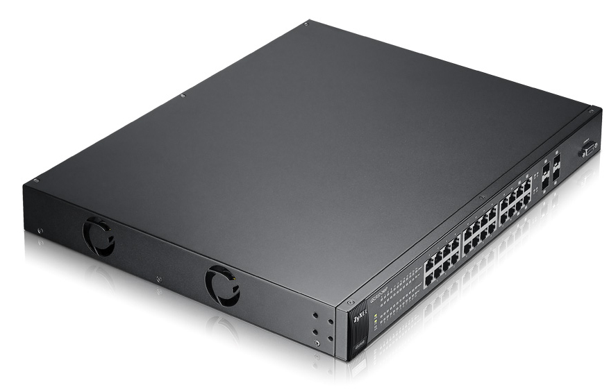 Zyxel GS1910-24HP Managed L2 Power over Ethernet (PoE) Black – image 3