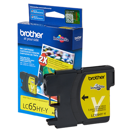 Brother LC65HYY ink cartridge 1 pc(s) Original High (XL) Yield Yellow – image 2