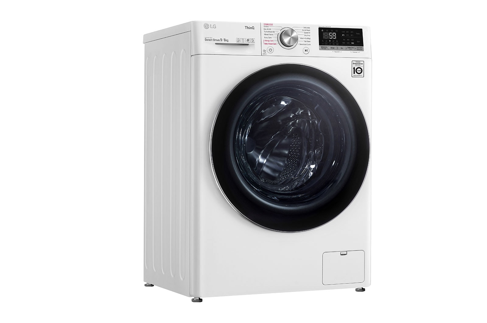 LG F4DV509S2E washer dryer Freestanding Front-load White – image 2
