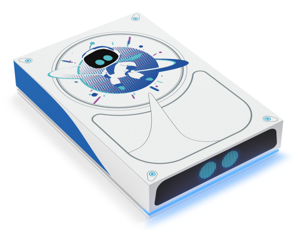 Seagate Game Drive Astro Bot external hard drive 5 TB 2.0/3.2 Gen 1 (3.1 Gen 1) White, Blue image 7