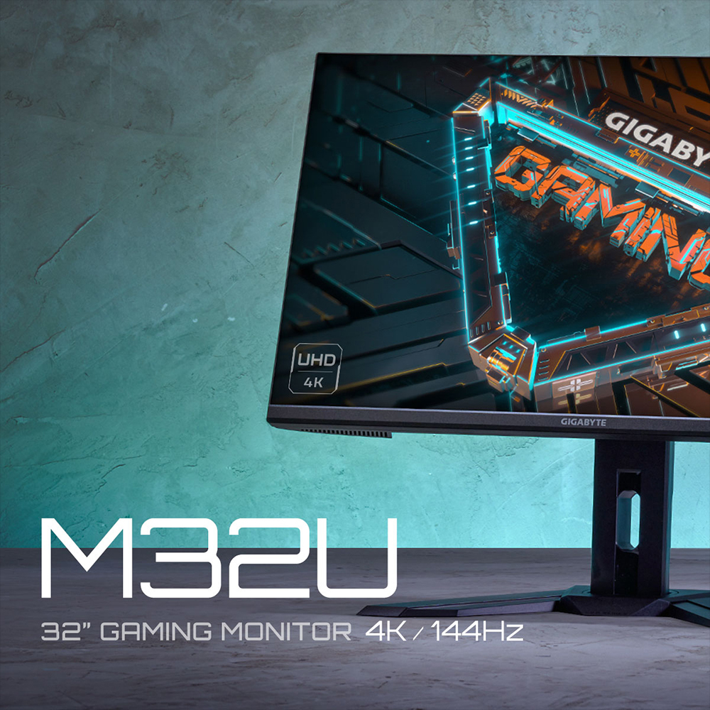 GIGABYTE M32U 31.5" 4K UHD Gaming Monitor - 3840 x 2160, 144Hz, 1ms, 350 cd/m², FreeSync Premium Pro, Display HDR400, HDMI 2.1, Displayport 1.4 – image 8