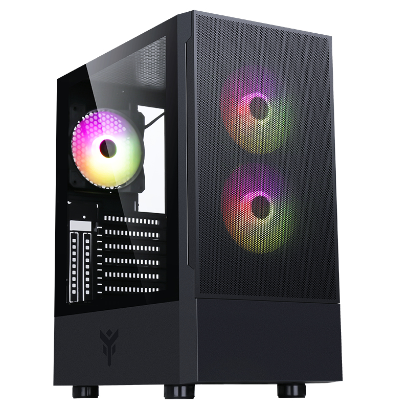 itek SIISBE 3.0 Midi Tower Black image 1