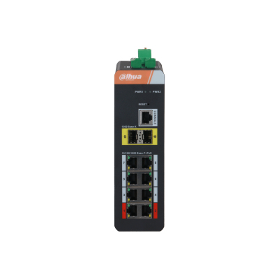 Dahua Technology IS4210-8GT-120 Managed L2 Gigabit Ethernet (10/100/1000) Power over Ethernet (PoE) Black – image 3