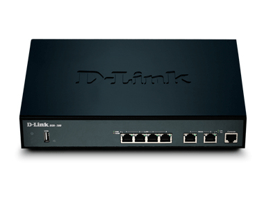 D-Link DSR-500 wired router Gigabit Ethernet Black